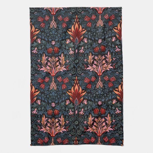 William Morris Snakeshead Dark Pattern Theedoek (Verticaal)