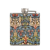 William Morris Snakeshead Design Heupfles (Achterkant)