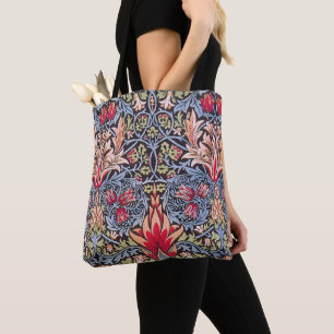 William Morris Snakeshead Floral Art Nouveau Draagtas