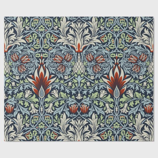 William Morris Snakeshead Floral Classic Botanical Cadeaupapier (Vlak)