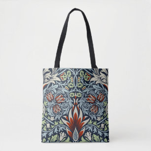 William Morris Snakeshead Floral Classic Botanical Draagtas