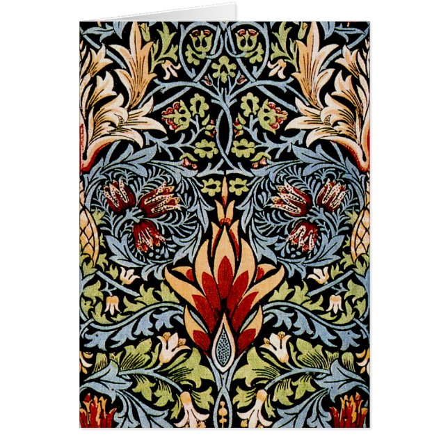 William Morris Snakeshead Floral Pattern (Voorkant)