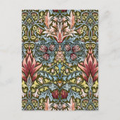 William Morris Snakeshead Floral Pattern Briefkaart (Voorkant)