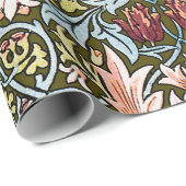 William Morris Snakeshead Floral Pattern Cadeaupapier (Rol Hoek)