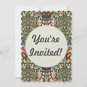 William Morris Snakeshead Floral Pattern Kaart