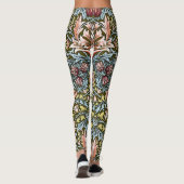 William Morris Snakeshead Floral Pattern Leggings (Achterkant)