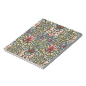 William Morris Snakeshead Floral Pattern Notitieblok (Gedraaid)