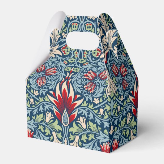 William Morris Snakeshead Fritillary Floral Design Bedankdoosjes (Voorkant Zijde)