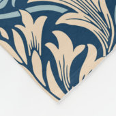William Morris Snakeshead Fritillary Floral Design Fleece Deken (Hoek)