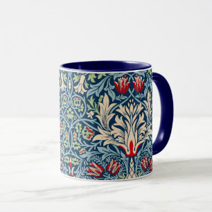 William Morris Snakeshead Fritillary Floral Design Mok