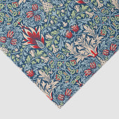 William Morris Snakeshead Fritillary Floral Design Tissuepapier (Detail)