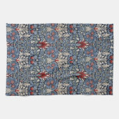  William Morris Snakeshead Fritillary Red Theedoek (Horizontaal)