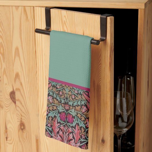 William Morris Snakeshead Motif serviette de cuisi (Pliage en tiers)