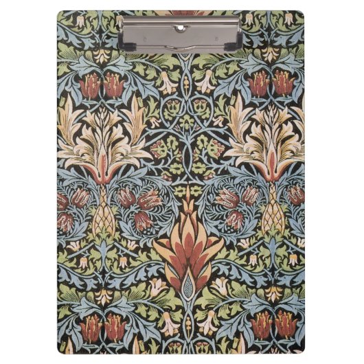 William Morris. Snakeshead-ontwerp. Klembord (Voorkant)