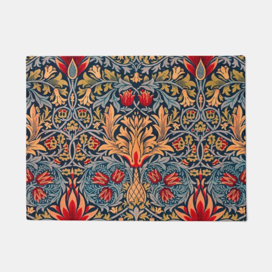 William Morris Snakeshead Red Version Deurmat (Voorkant)