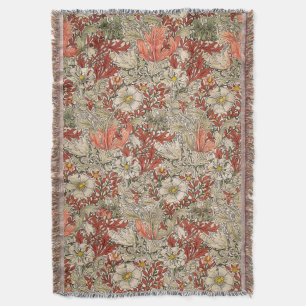 William Morris Spring Compton Bloem Rood Deken