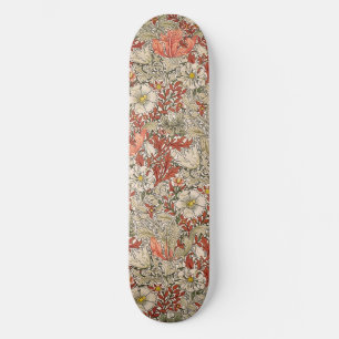 William Morris Spring Compton Bloem  Rood Skateboard