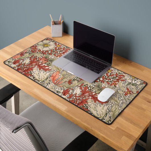 William Morris Spring Compton Fleur Vintage Rouge (Bureau 2)