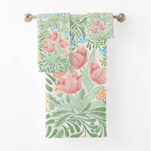 William Morris Spring Floral, Jardin anglais