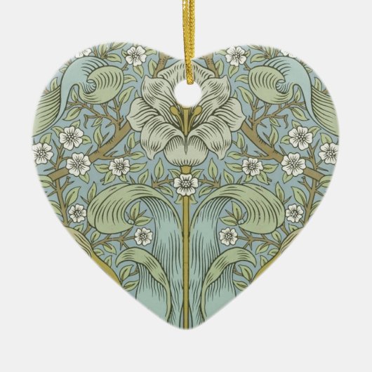 William Morris Spring Thicket: Antiek Bloemen Keramisch Ornament (Voorkant)