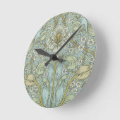 William Morris Spring Thicket: Antiek Bloemen Ronde Klok (Hoek)