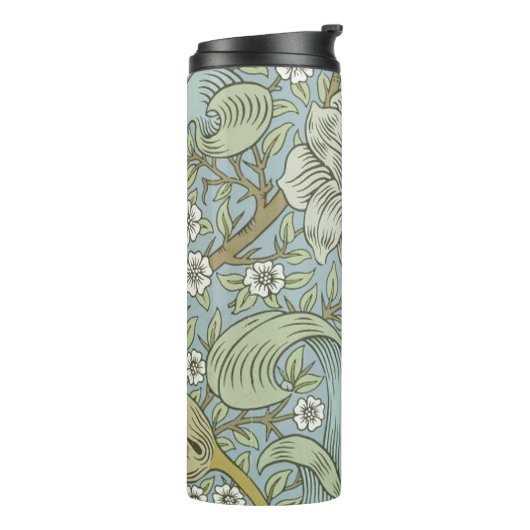 William Morris Spring Thicket: Antiek Bloemen Thermosbeker (Gedraaid links)