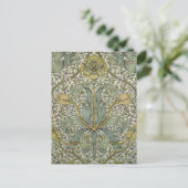 William Morris Spring Thicket Classic Pattern Briefkaart (Staand voorkant)