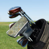 William Morris Spring Thicket Classic Pattern Golfheadcover (Insitu)