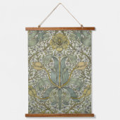 William Morris Spring Thicket Classic Pattern Hangend Wandkleed (Voorkant)