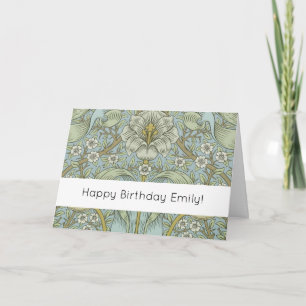 William Morris Spring Thicket Classic Pattern Kaart