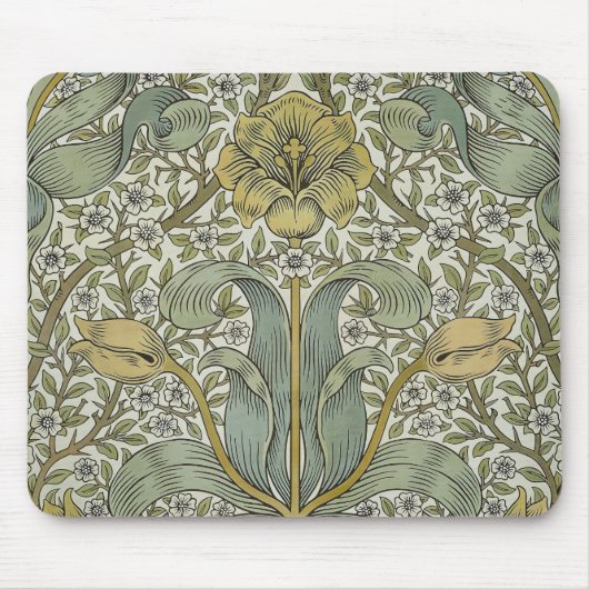 William Morris Spring Thicket Classic Pattern Muismat (Voorkant)