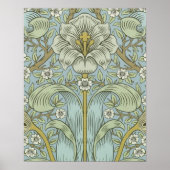 William Morris Spring Thicket Classic Pattern Poster (Voorkant)