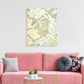 William Morris St James Acanthus Wallpaper Canvas Afdruk (Insitu (Woonkamer))