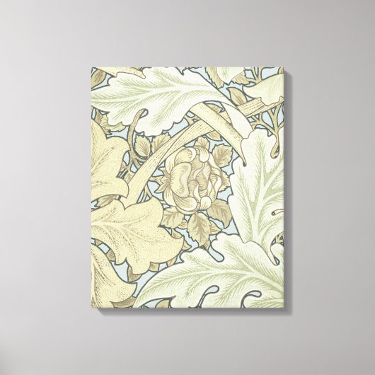 William Morris St James Acanthus Wallpaper Canvas Afdruk (Voorkant)