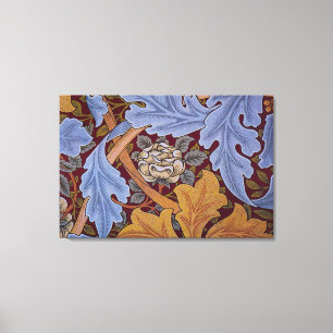 William Morris St James Acanthus Wallpaper Canvas Afdruk