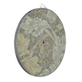 William Morris St James Acanthus Wallpaper Dartbord (Voorkant Links)