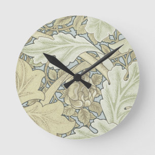William Morris St James Acanthus Wallpaper Ronde Klok