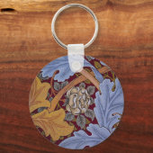 William Morris St James Acanthus Wallpaper Sleutelhanger (Voorkant)