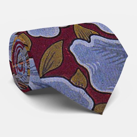 William Morris St James Acanthus Wallpaper Stropdas (Opgerold)