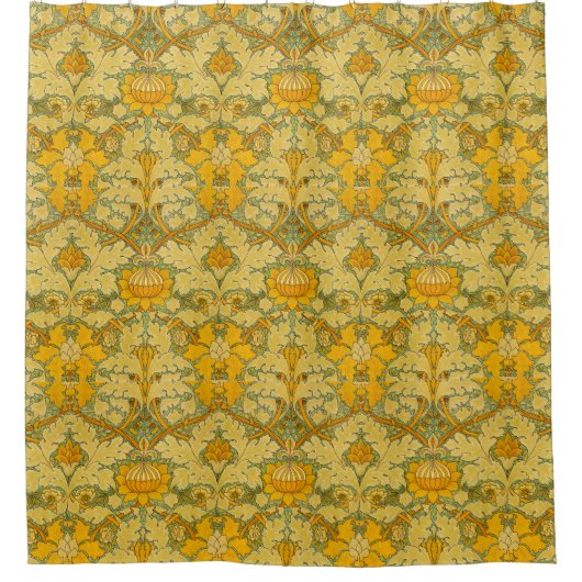  William Morris St James Palace Pattern Douchegordijn (Voorkant)