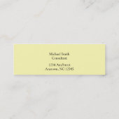 William Morris St. James Place Ceiling Paper Mini Visitekaartje (Achterkant)