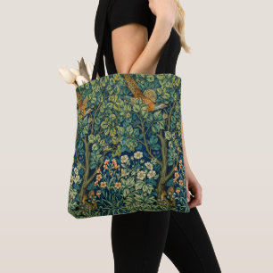 William Morris stijl Canvas tas, herbruikbaar Draagtas