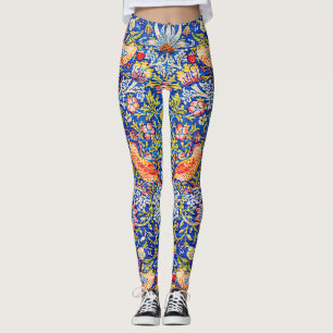 William Morris Strawberry beroemd schilderij Leggings