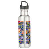 William Morris Strawberry beroemd schilderij Waterfles (Achterkant)