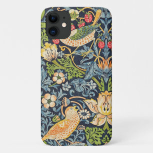 William Morris Strawberry Thief Bloempatroon iPhone 11 Hoesje