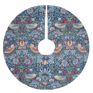 William Morris Strawberry Thief Bloempatroon Kerstboom Rok