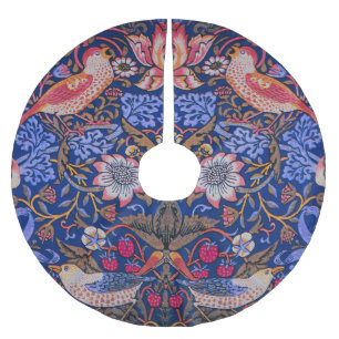William Morris Strawberry Thief Bloempatroon Kerstboom Rok