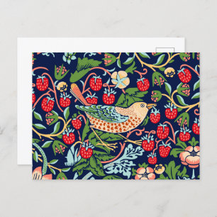 William Morris Strawberry Thief Briefkaart