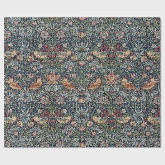  William Morris Strawberry Thief Cadeaupapier (Vlak)
