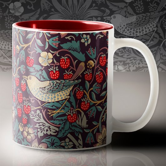 William Morris Strawberry Thief Café Mug